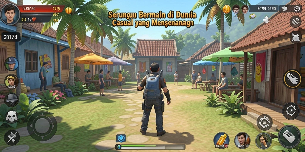 Tampilan gameplay yang menarik dan penuh warna dari 3178.