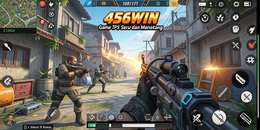 Tampilan gameplay seru di dalam 456WIN dengan aksi pvp yang mendebarkan.