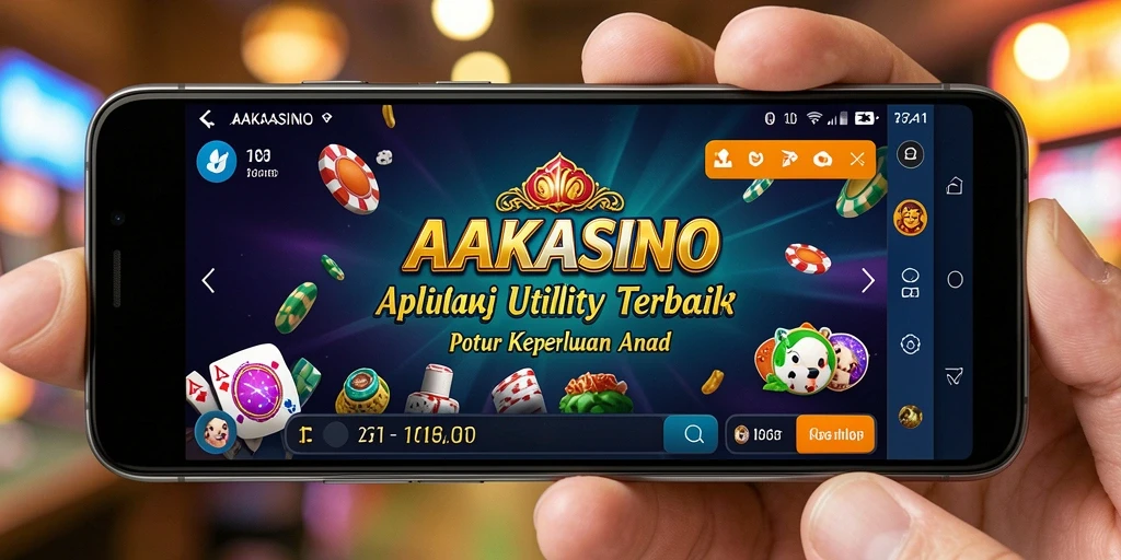 Tampilan antarmuka AAKASINO yang modern dan intuitif.