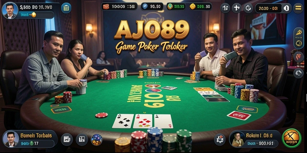 Gameplay AJO89 dengan grafis poker yang menakjubkan.