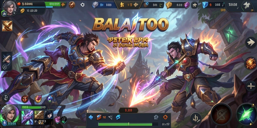 Tampilan gameplay beraksi intens di BALAITOTO.