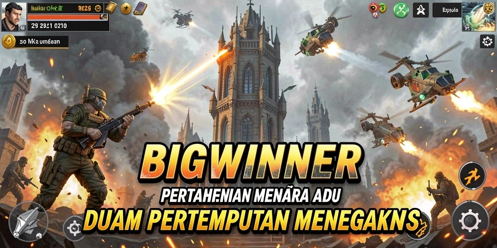 Tampilan menegangkan dari gameplay BIGWINNER yang penuh strategi.