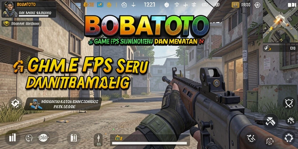Screenshot dari gameplay intens BOBATOTO yang menampilkan pertempuran seru.