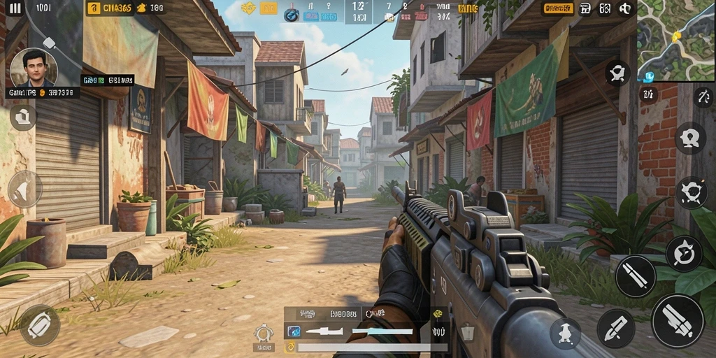 Tampilan aksi seru dalam gameplay CINA365 yang mendebarkan.