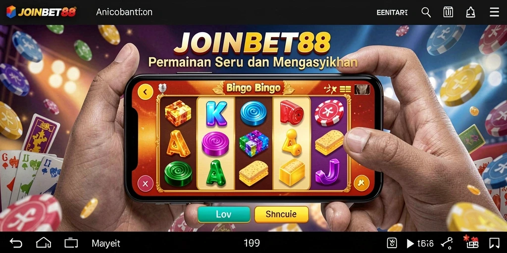 Tangkapan layar permainan JOINBET88 menampilkan suasana Bingo yang menyenangkan.
