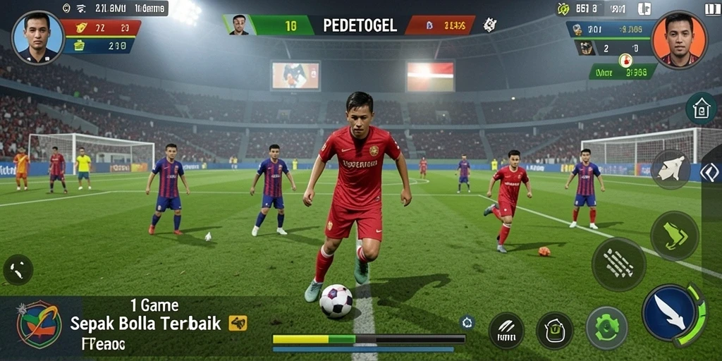 Tampilan gameplay <strong>PEDETOGEL</strong> yang menakjubkan dan realistis saat di lapangan.