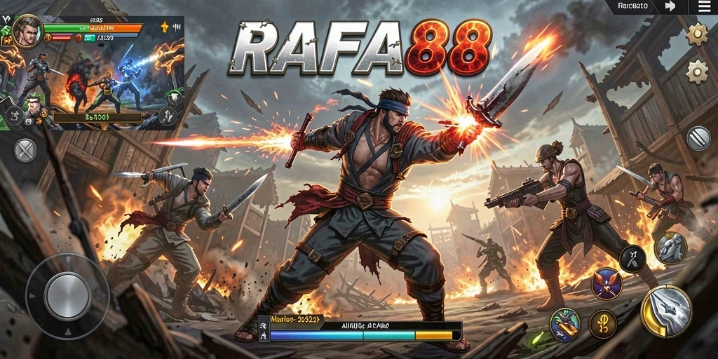 Gameplay RAFA88 yang intens dan penuh aksi