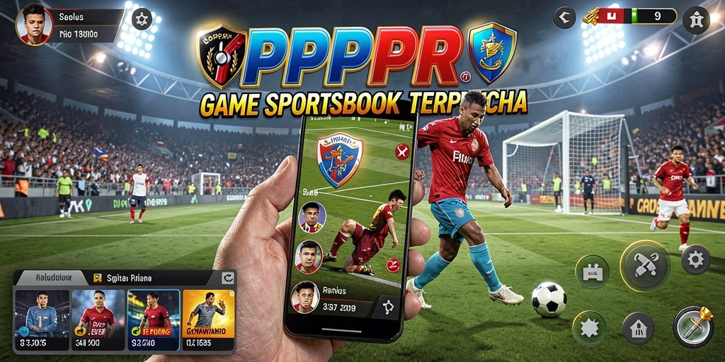 Screenshot utama RPRPRP dengan tampilan taruhan olahraga yang menarik.