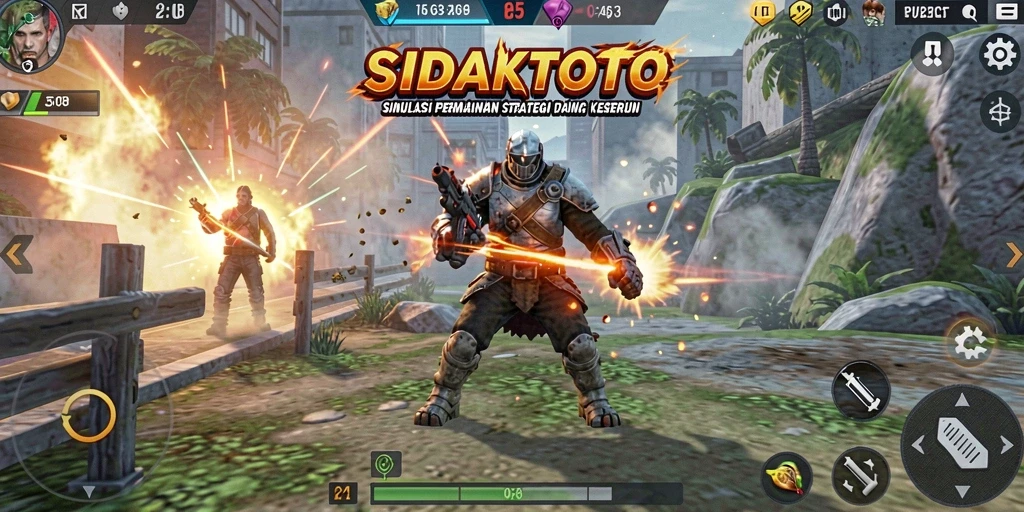 Tampilan gameplay menarik dari SIDAKTOTO yang menampilkan momen strategis.