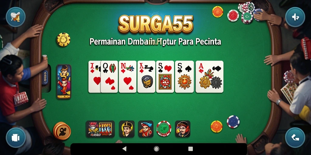 Tampilan menarik dari gameplay SURGA55 dengan pemain yang aktif.