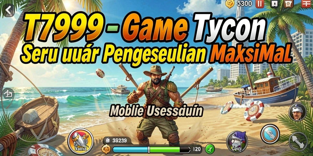 Tampilan gameplay T9999 yang menarik dan interaktif.