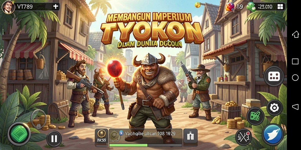 Gameplay Tycoon yang menarik dan menantang di VT789.